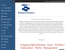 Tablet Screenshot of dfmsoftware.co.za